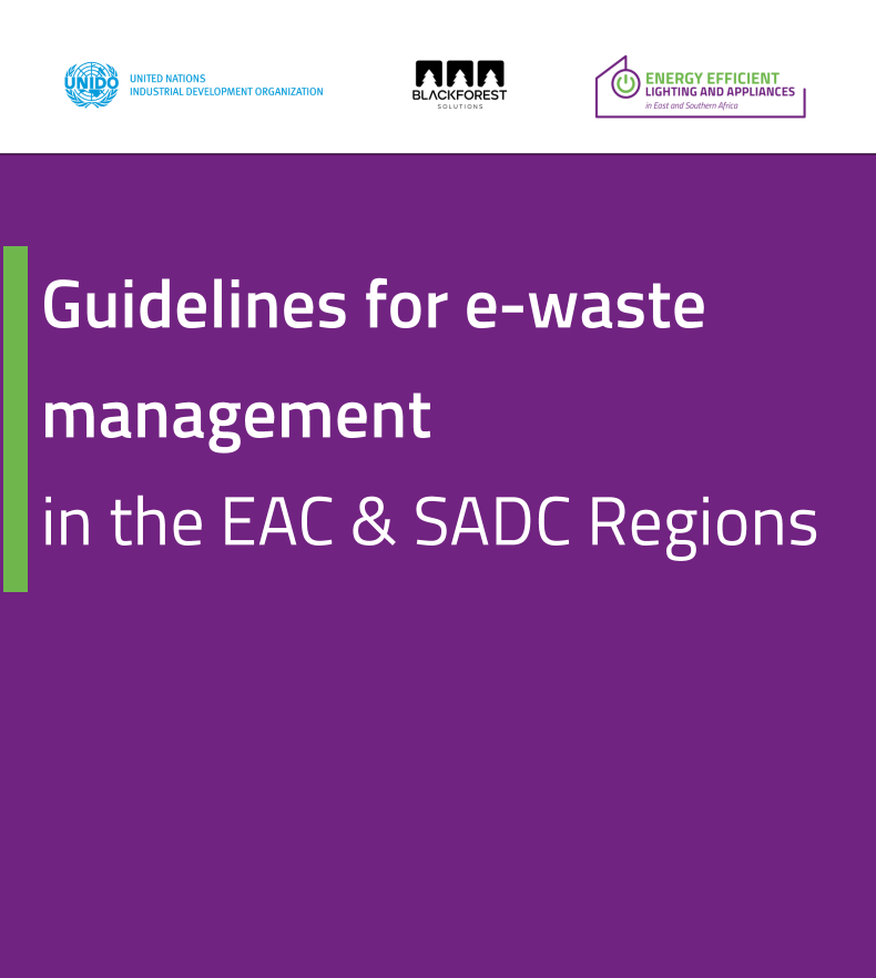 E-Waste Management Guidelines for SADC and EAC